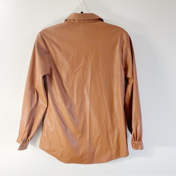 New look rust colored shacket asos size‎ 2 - Picture 3 of 7